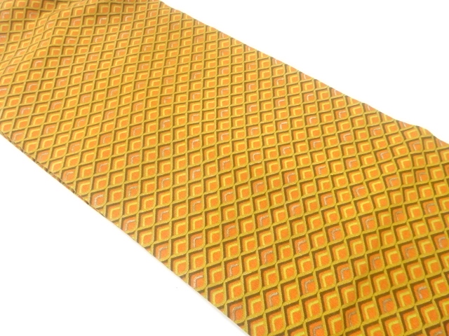 網目模様名古屋帯